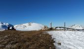 Tocht Sneeuwschoenen Caussou - Col de Marmare - Pic Fourcat - Scaramus  - Photo 1