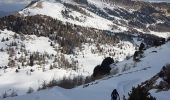 Tour Skiwanderen Le Lauzet-Ubaye - Pic de Savernes - Photo 3