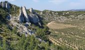 Tocht Stappen Mouriès - Les Castellas des Baux - Photo 7