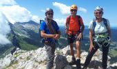 Tocht Stappen Lans-en-Vercors - Le Cornafion en circuit avec 2 rappels en face ouest - Photo 2