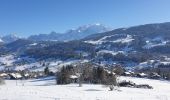 Tour Schneeschuhwandern Demi-Quartier - Montée chalet de la Vielle-Beauregard-la Ravine. Descente Fouettaz - Photo 6