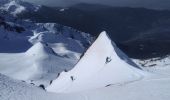 Trail Touring skiing Laval-en-Belledonne - col du Rafour et couloir ouest de la montagne de Barlet - Photo 2