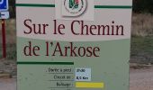 Randonnée Marche Montpeyroux - SUR LE CHEMIN DE L'ARKOSE - Photo 1