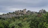 Randonnée Marche Allègre-les-Fumades - Château d'Allègre depuis la Bégude - Photo 3