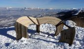 Randonnée Raquettes à neige La Chapelle-du-Bard - Crête des Plagnes-2021-02-14 - Photo 3