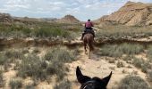 Trail Horseback riding Bardenas Reales de Navarra - Bardenas jour 5 - Photo 13