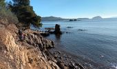 Trail Walking La Londe-les-Maures - Plage de l'Argentière à Cabasson en A/R-14-01-22 - Photo 11