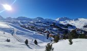 Trail Snowshoes La Plagne-Tarentaise - Bellecôte, Plagne Soleil, Centre, 1800 - Photo 2