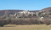 Trail Walking Banon - BANON Les Chastellas . Aven de Courtin . Hameau  ruiné  des Plaines n - Photo 1