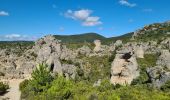 Excursión Senderismo Mourèze - Moureze. Le Cirque .Llausson. Le lac du Salagou - Photo 10