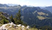 Trail Walking Glières-Val-de-Borne - BARGY: ROCHERS DE LESCHAUX AU DEPART DE CENISE - Photo 10
