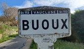 Randonnée Marche Buoux - APT,  Buous , circuit d Aigue Brun o l  - Photo 1