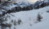 Trail Snowshoes Vars - Fontbonne - Cabane de l'Ecuelle  - Photo 4