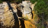 Trail Walking Rustrel - Rustrel - Tour en balcon du Colorado Provençal - Photo 6