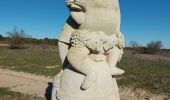 Trail Walking Montagnac - Arsel montagnac la cave et les statues - Photo 3