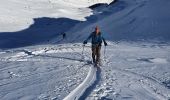 Tour Skiwanderen Saint-Paul-sur-Ubaye - tete du crachet. Col de Vars - Photo 14