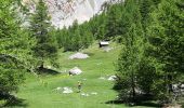 Tour Klettersteig Arvieux - via Ferrara combe la roche et pratique premier  - Photo 1