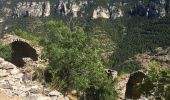 Tour Wandern Mostuéjouls - Causse de Sauveterre - Villages semi-troglodytes de St Marcellin et des Eglazines. - Photo 8