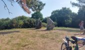 Excursión Bicicleta híbrida Belz - A la découverte des monolythes - Photo 2