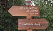 Trail Walking Tourrettes-sur-Loup - Pie Martin - Photo 1