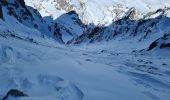 Trail Touring skiing Puy-Saint-André - couloir de rocher bouchard - Photo 2