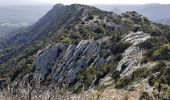 Trail Walking Saint-Rémy-de-Provence - Crête des Alpilles (Rocher des 2 Trous) - Photo 2