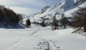 Tour Schneeschuhwandern Vars - Fontbonne Peynier  - Photo 11