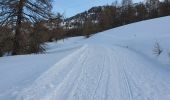 Tocht Sneeuwschoenen Vars - Fontbonne Peynier  - Photo 2