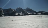 Randonnée Raquettes à neige Glières-Val-de-Borne - rochers de lechaux - Photo 5