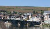 Percorso Bici da strada Joigny - Joigny < > Bassou 34 km - Photo 1