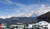 Tour Schneeschuhwandern Demi-Quartier - Combafort Combloux vers Mt d'Arbois - Photo 1
