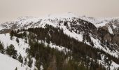 Excursión Raquetas de nieve Roubion - cretes du countet AR - Photo 5