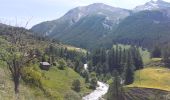 Trail Walking Saint-Paul-sur-Ubaye - PLAN DE PAROUART DEPUIS MALJASSET - Photo 5