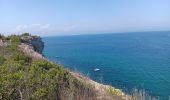 Excursión Senderismo Leucate - la franqui . phare de leucate .. retour via la falaise - Photo 9