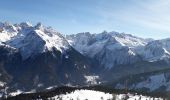 Tour Schneeschuhwandern Crêts-en-Belledonne - le Barioz -le Grand rocher - cret du poulet - Photo 2