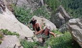 Trail Walking Vallorcine - MASSIF DES AIGUILLES ROUGES: LE LAC BLANC DEPUIS LE COL DES MONTETS - Photo 1