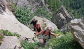 Tour Wandern Vallorcine - MASSIF DES AIGUILLES ROUGES: LE LAC BLANC DEPUIS LE COL DES MONTETS - Photo 1