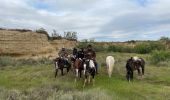 Tocht Paardrijden Bardenas Reales de Navarra - Bardenas jour 6 - Photo 5