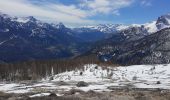 Trail Touring skiing Puy-Saint-Pierre - prorel par le chemin retour par les pistes  - Photo 2