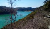 Tocht Stappen La Tour-du-Meix - Lac de vouglans 