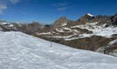 Tour Schneeschuhwandern Isola - Moravachère Cîme ouest - Photo 9