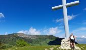 Tour Wandern Montcel - MASSIF DES BAUGES: PLATEAU DU REVARD AUTOUR DE LA CROIX DES BERGERS - Photo 4