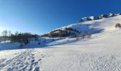 Tocht Sneeuwschoenen Vars - Fontbonne Cabane de l'Écuelle Refuge Napoléon  - Photo 4