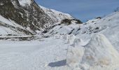 Randonnée Raquettes à neige Aragnouet - Piau-Engaly: Neste de Badet, lac de Badet (boucle) - Photo 12