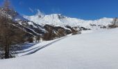 Percorso Racchette da neve Vars - Sur les pentes ouest de Peynier  - Photo 5