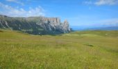 Randonnée Marche Kastelruth - Castelrotto - Seiser Alm - Refuge Tierser-Alpl - Photo 17