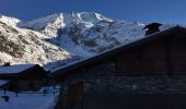 Percorso Sci alpinismo Les Contamines-Montjoie - Couloir de la chèvre  - Photo 1