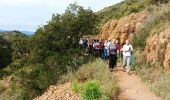 Trail Walking Saint-Raphaël - La grotte Chapelle Saint Honorat - Photo 20