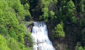 Randonnée Marche Menétrux-en-Joux - Menetrux. Les Cascades du hérisson.  - Photo 2