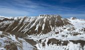 Randonnée Raquettes à neige Entraunes - Roche Grande  - Photo 7